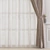 Modernized Curtain 615 3D model small image 2