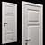 Modern Elegance 6 Door Set 3D model small image 1