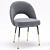 Tosconova Fifty Galvanic Chair: Sleek and Stylish Seating 3D model small image 3