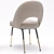 Tosconova Fifty Galvanic Chair: Sleek and Stylish Seating 3D model small image 4