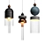 Modern Hanging Lamp 3D model small image 1