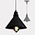 Vintage-inspired RUBINETTO Pendant Light 3D model small image 2