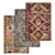 Short Unique Title: High-Quality Carpet Set 3D model small image 1