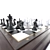 Strategic Battle: Classic Chess 3D model small image 8