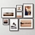 Multi-Colored Picture Frames Set 3D model small image 4
