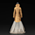 Elegant Alexander McQueen Dress Set 3D model small image 2