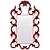 Elegant Landaluce Mirror 3D model small image 1