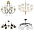 Modern Chandeliers Collection 3D model small image 1