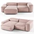 Modern Modular Sofa 3D model small image 3