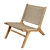 Nairobi Woven Garden Armchair: Elegant and Durable 3D model small image 4