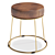 Cody Low Stool: Stylish Seating Solution 3D model small image 4