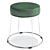 Cody Low Stool: Stylish Seating Solution 3D model small image 5