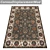 Elegant Carpet Set: High-Quality Textures  3D model small image 4