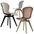 Boconcept Adelaide Chair: Sleek and Stylish Seating Solution 3D model small image 1