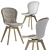 Boconcept Adelaide Chair: Sleek and Stylish Seating Solution 3D model small image 3