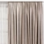 Refined Textured Curtain 3D model small image 3