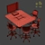 Steelcase - Media:Scape Mini & Rectangle Table
Title: Steelcase Media:Scape Table Set 3D model small image 4