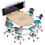 Steelcase Media:Scape D-Form Totem 3D model small image 5