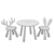 Nordic Animal Chairs: Elch and Kaninchen 3D model small image 5