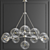 Eichholtz Bermuda Bronze Chandelier 3D model small image 2