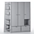 Modern Storage Solution: Stylish Cupboard 3D model small image 4