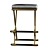 Sleek Olivier Barstool: Cushioned Leather Seat 3D model small image 2