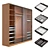 Elite Platinum Cabinet and Wardrobe Filling 3D model small image 1