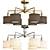 Elegant Laciness Chandelier Collection 3D model small image 2