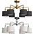 Elegant Laciness Chandelier Collection 3D model small image 3