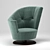 Luxurious Giorgetti Arabella Armchair 3D model small image 4