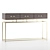 Modern Console Table - Sleek and Stylish 3D model small image 1