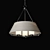 Hinkley Cole Brushed Nickel Pendant 3D model small image 2
