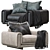 NATIV Armchair: Modern Elegance by Roche Bobois 3D model small image 1