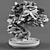 Miniature Japanese Maple Bonsai Tree 3D model small image 4