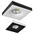 Miriade Lightstar: Sleek Recessed Spotlights 3D model small image 2