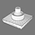 Miriade Lightstar: Sleek Recessed Spotlights 3D model small image 4