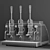 Vintage Italian Espresso Machine 3D model small image 4