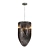 Elegant Murano Pendant Lamp 3D model small image 3