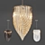 Elegant Murano Pendant Lamp 3D model small image 4