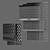 Wooden Blinds Set - Various Sizes 3D model small image 3