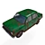 Vintage VAZ 2101: Classic Russian Car 3D model small image 3