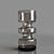 Geometric Glass Vase - H25 3D model small image 3