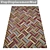 Premium Carpets Set 473: High-Quality Textures for Close-Up and Wide Shots 3D model small image 5