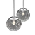 Elegant Sphere Pendant Lamp 3D model small image 2