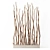 Branch Folding Screen Décor 3D model small image 1