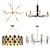 Modern Chandelier Collection 3D model small image 1