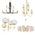 Contemporary Chandelier Collection 3D model small image 1