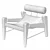 Serfa: Stylish and Comfortable Armchair 3D model small image 4