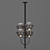 Modern Ceiling Light Fixture 3D model small image 2