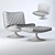 Elegant Marilyn Luxury Armchair 3D model small image 5